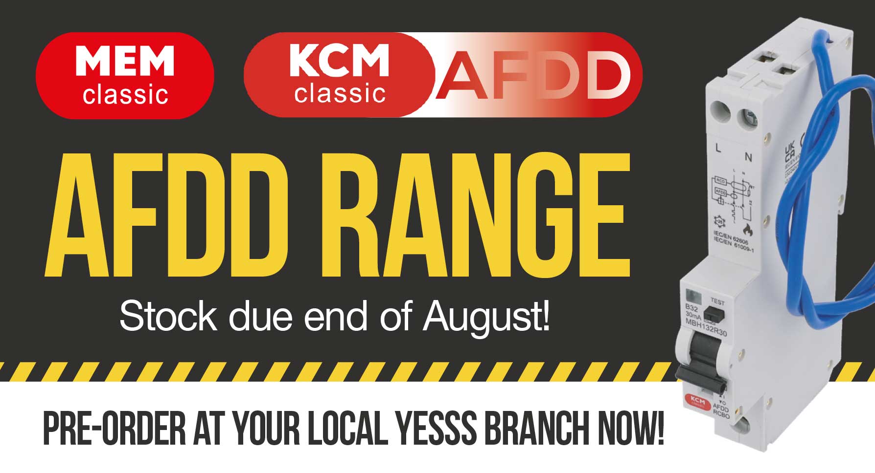 MEM Shield KCM AFDD - Pre Order Coming Soon
